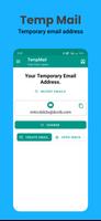 Temporary Email Address الملصق