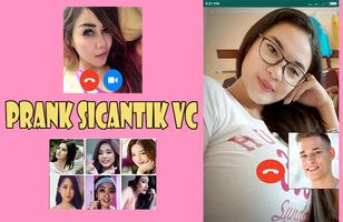 Cewek BO Fake Video Call - Open VC Prank poster