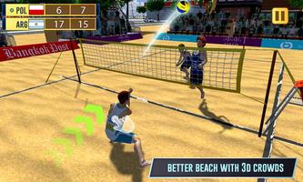 Beach Volleyball Champions 3D captura de pantalla 2