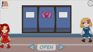 Open Closet school Girl game clue captura de pantalla 2