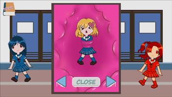 Open Closet school Girl game clue captura de pantalla 3