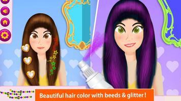 Girls Hair Salon تصوير الشاشة 1