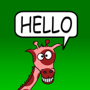 Red Giraffe Says Hello APK