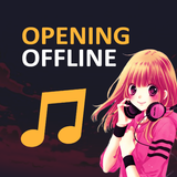 آیکون‌ Anime Openings Offline Without Internet