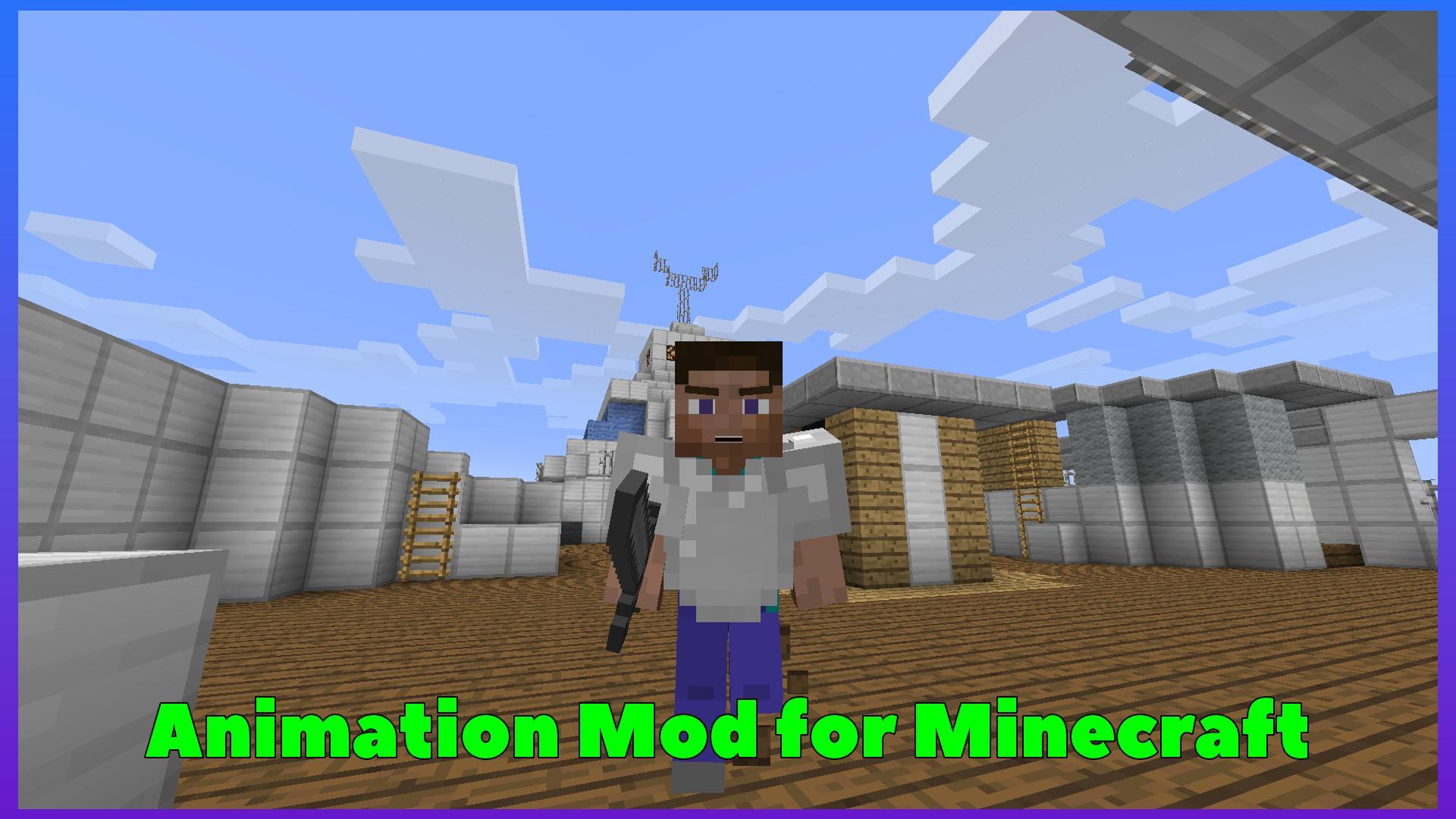 Player Animator MCREATOR. Chunk animator mod