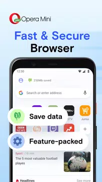 Opera Mini: Fast Web Browser XAPK download