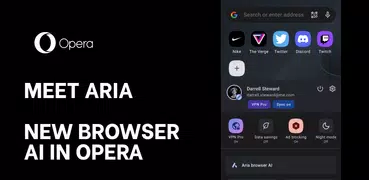 Navegador privado Opera con IA