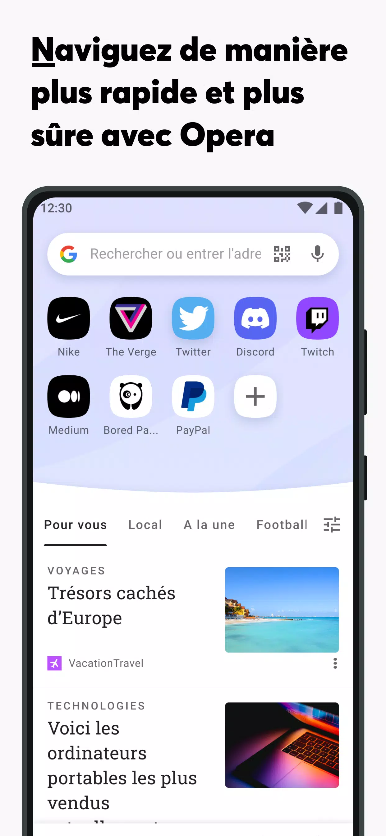 Navigateur Opera Avec Vpn Pour Android Telechargez L Apk