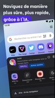Navigateur Opera avec IA Affiche