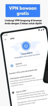 Browser Opera dengan VPN screenshot 1