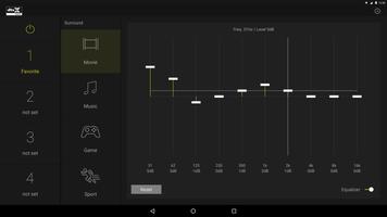 Onkyo Tab Audio Setting ポスター