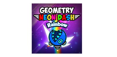 Geometry Neon Dash Rainbow скриншот 3