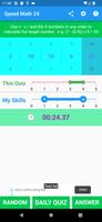 Speed Math 24 स्क्रीनशॉट 2