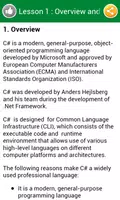 Learn C# Programming screenshot 1