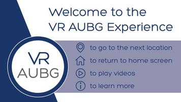 AUBG Virtual Reality Experience Affiche
