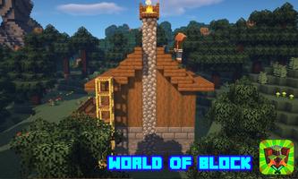 Mini World Block Craft - Classic World City poster