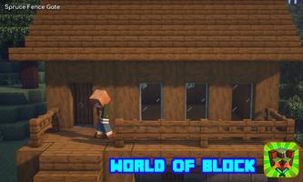 Mini World Block Craft - Classic World City capture d'écran 1