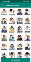 Seventeen WA Sticker KPOP WAStickerapp Affiche