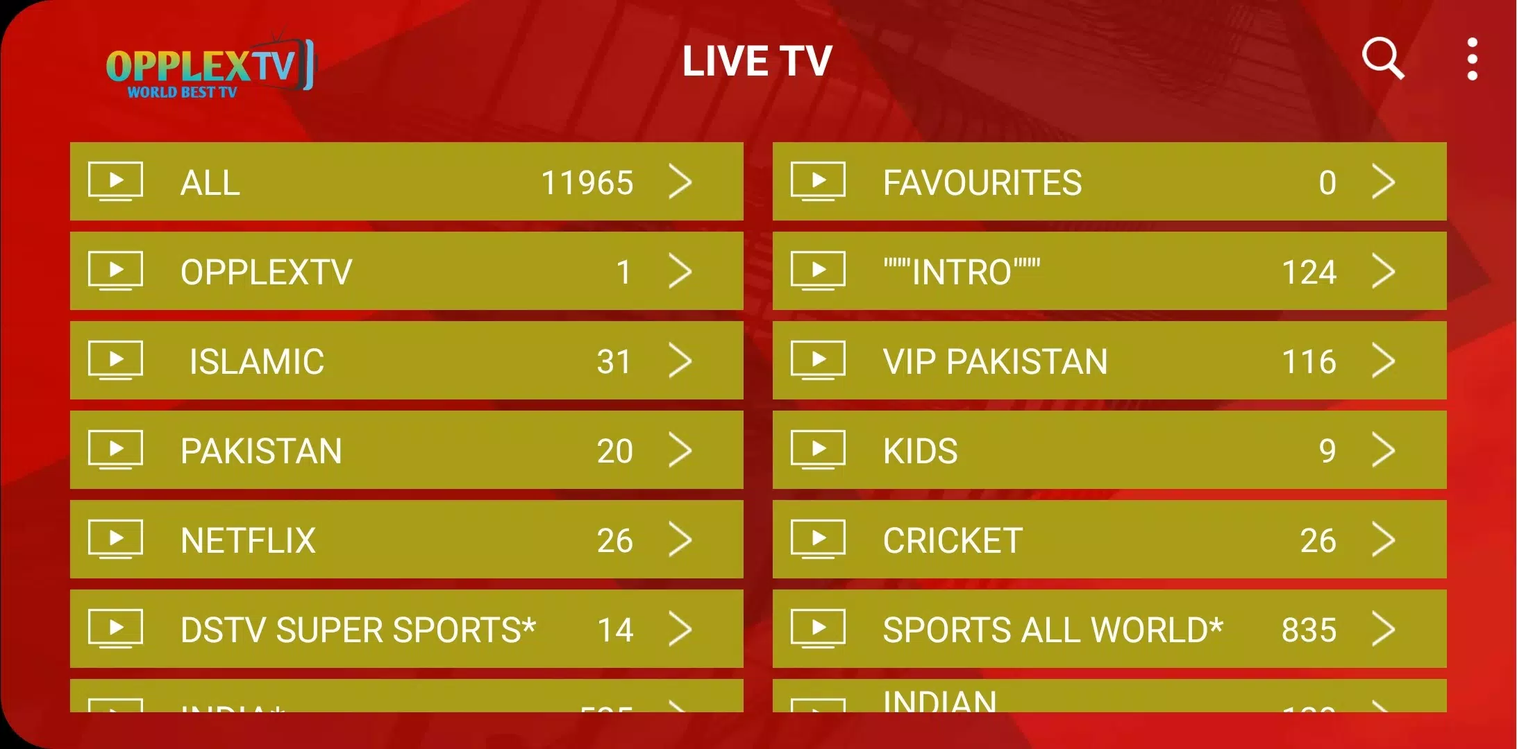 Opplex IPTV APK | Android Latest Version 5