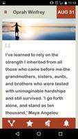 Oprah Wisdom Daily скриншот 1