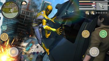City Gangster Rope Hero Spider Screenshot 2