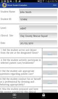 SUSCC EMS Student Evaluation screenshot 2