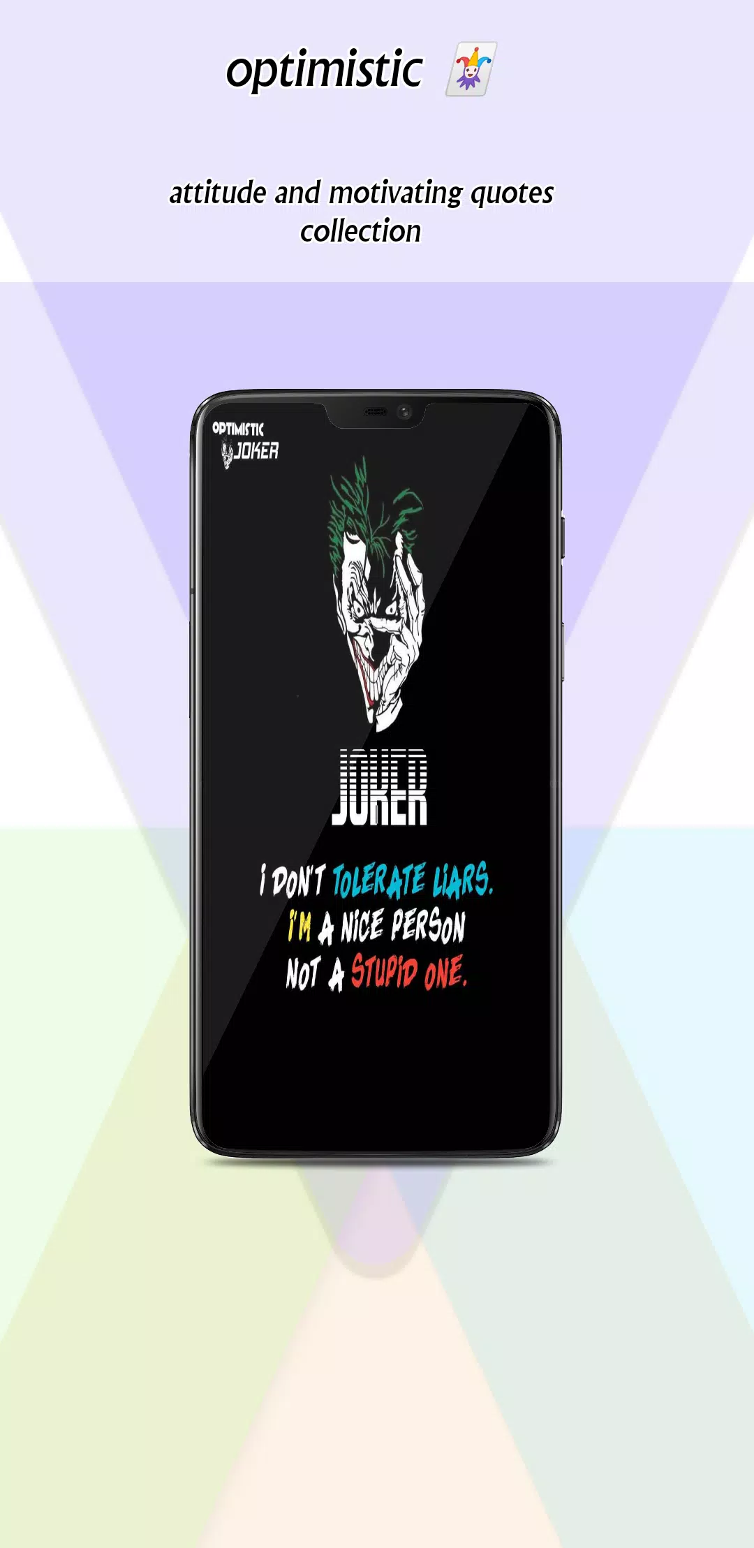 Optimistic Joker Quotes Apk Pour Android Telecharger