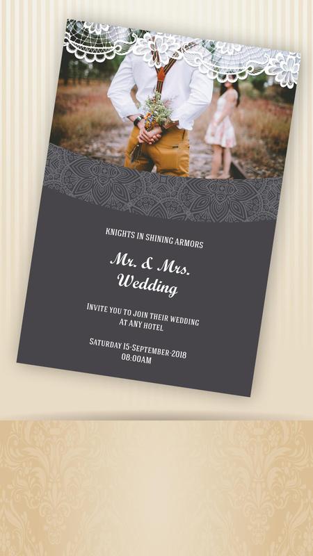 invitation maker birthday wedding