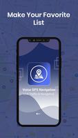 Voice GPS Navigation - Live Traffic & Direction Plakat