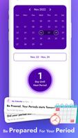 Period Ovulation Calendar Affiche