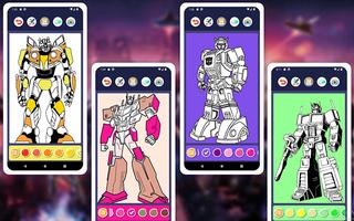 Optimus Prime Coloring Book poster