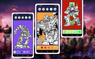 Optimus Prime Coloring Book screenshot 2