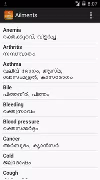 Screenshot 3 for English Malayalam Useful Words