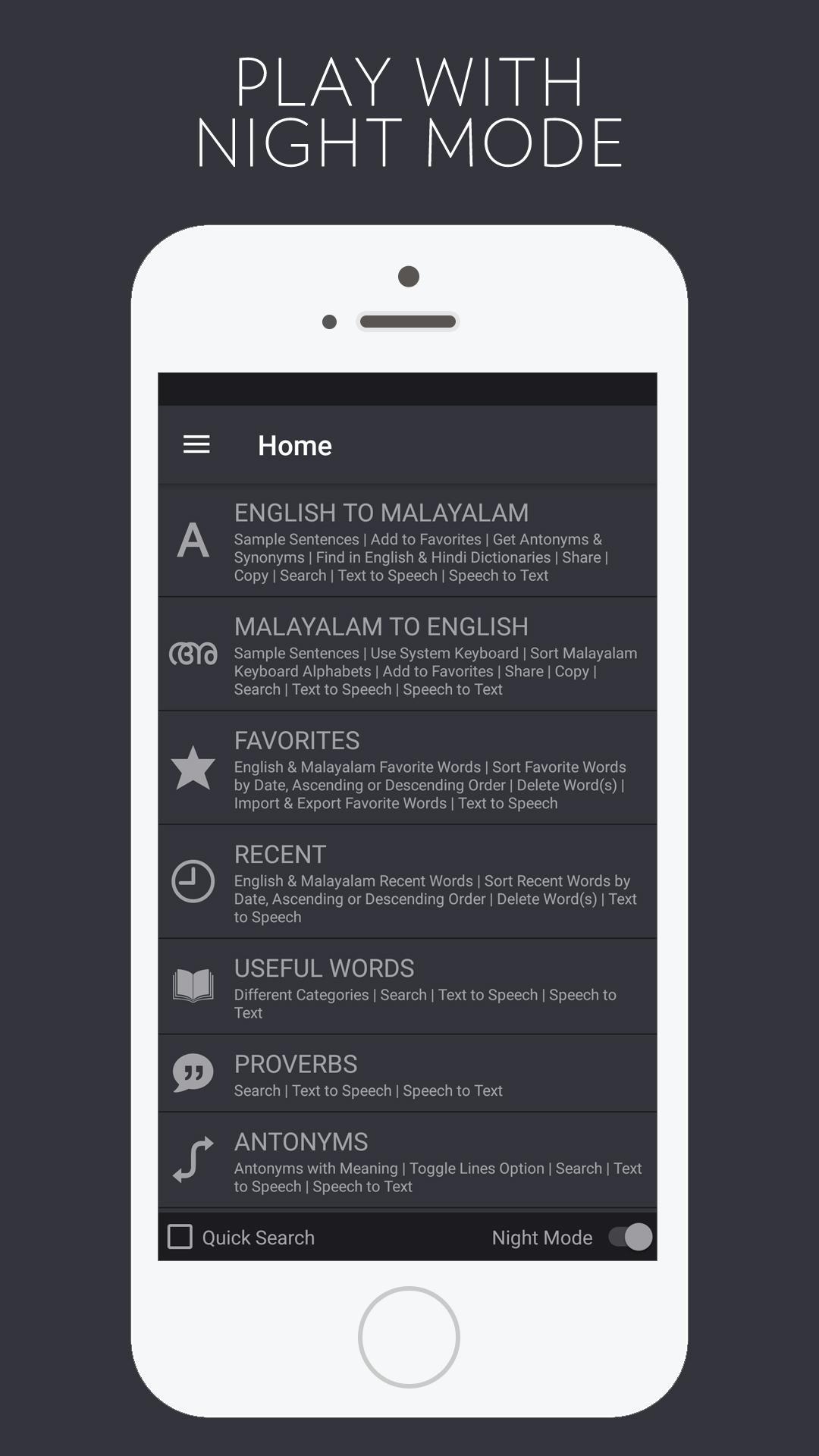 English Malayalam Dictionary Free And Bilingual For Android
