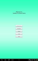 sudoku pro juego del cerebro Poster