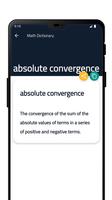 Math Dictionary اسکرین شاٹ 2
