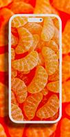 Wallpaper oranye estetika syot layar 1