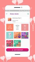 Anniversary Stickers اسکرین شاٹ 3