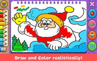 Poster Natale - Libro da colorare