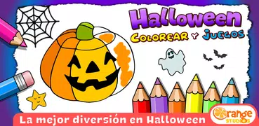 Halloween - Colorear y Juegos