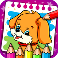 Coloring & Learn Animals - Kids Games