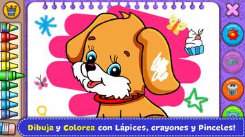 Colorea y Aprende - Animales Poster