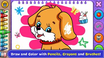 Coloring & Learn Animals plakat