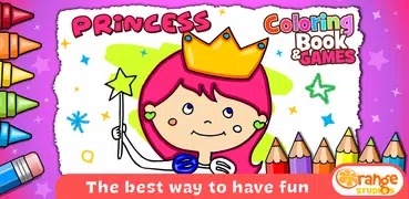 Princesas - Livro de Colorir