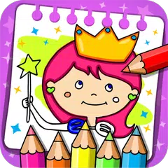 Baixar Princesas - Livro de Colorir APK