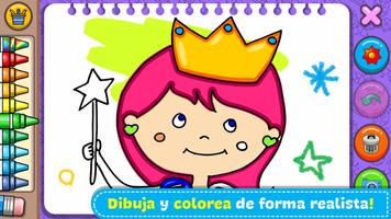 Princesas - Libro de Colorear Poster