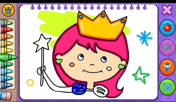 Princess Coloring Book & Games poster