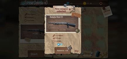 Zombie Defense HD اسکرین شاٹ 1