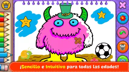 Descargar XAPK de Libro Colorear y Juegos Niños