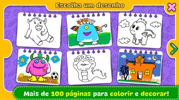 Livro colorir e jogos crianças imagem de tela 2
